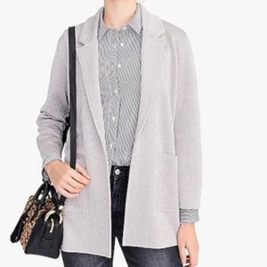 NWT J. crew Sophie Sweater Blazer Open Sparkly M
